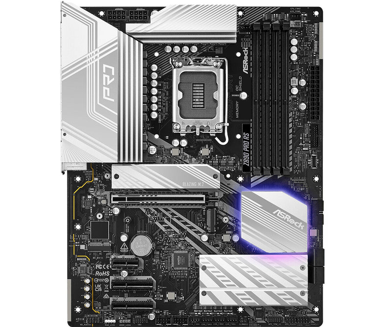 Asrock Z890 Pro RS Intel Z890 LGA 1851 (Socket V1) ATX