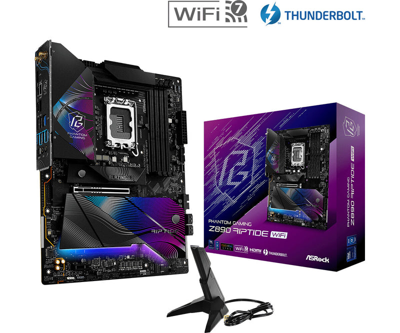 Asrock Z890 Riptide WiFi Intel Z890 LGA 1851 (Socket V1) ATX