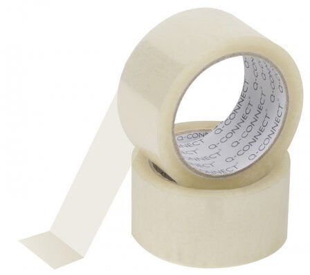 Q-CONNECT KF01791 duct tape 66 m Polypropylene (PP) Transparent