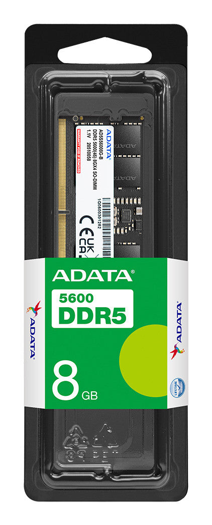 ADATA DDR5 5600 U-DIMM memory module 8 GB 1 x 8 GB 288-pin DIMM - image 4