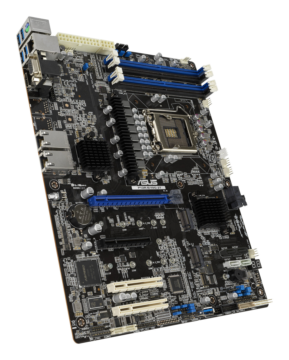 ASUS P12R-E/10G-2T/ASMB10 Intel C256 LGA 1200 (Socket H5) ATX - image 2