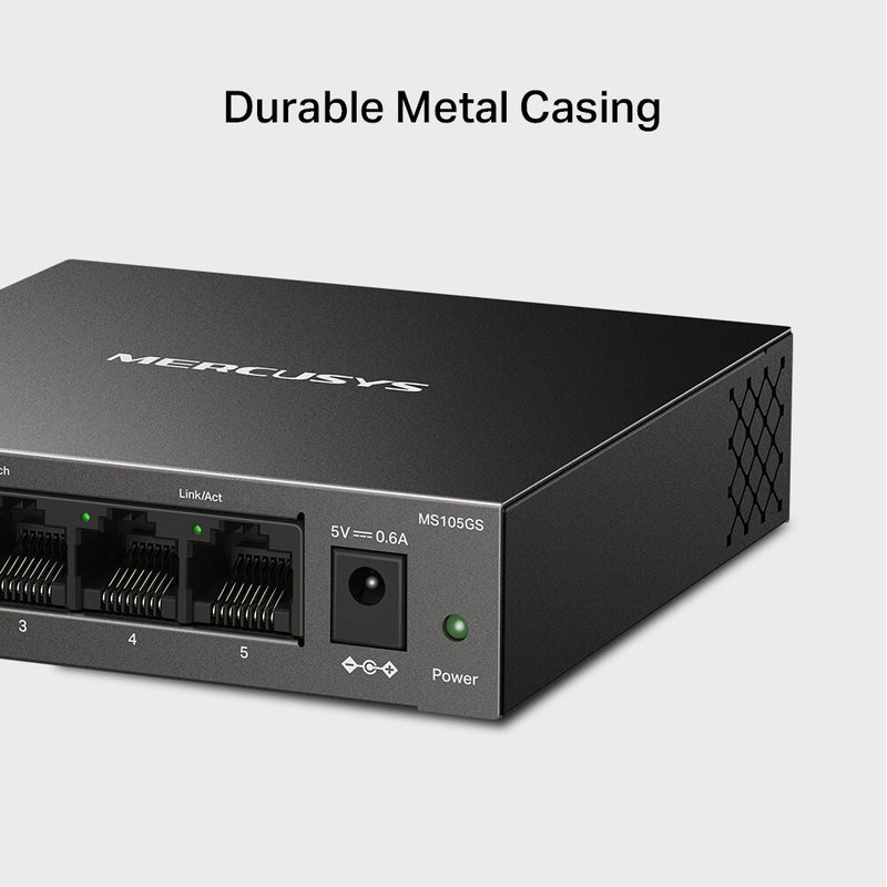 Mercusys 5-Port Gigabit Desktop Switch