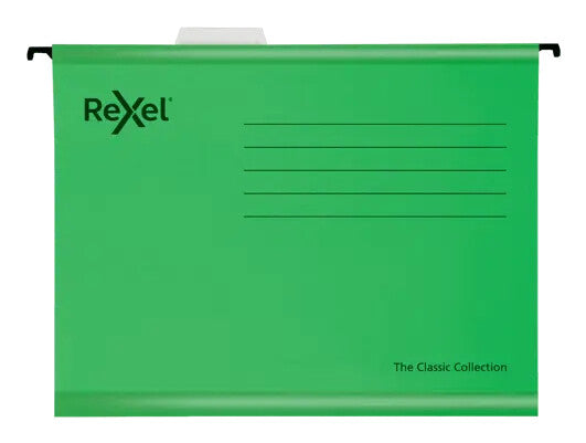 Rexel Classic Foolscap Reinforced Suspension File