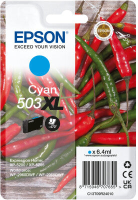 Epson Singlepack Cyan 503XL Ink