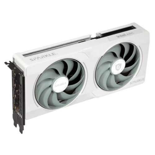Sparkle Intel Arc B570 GUARDIAN Luna OC, 10GB DDR6 Graphics Card - White
