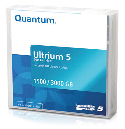 Quantum MR-L5MQN-01 backup storage media Blank data tape 1.5 TB LTO 1.26 cm