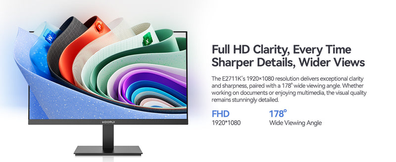 Koorui 27" FHD 144Hz Monitor (E2711K)