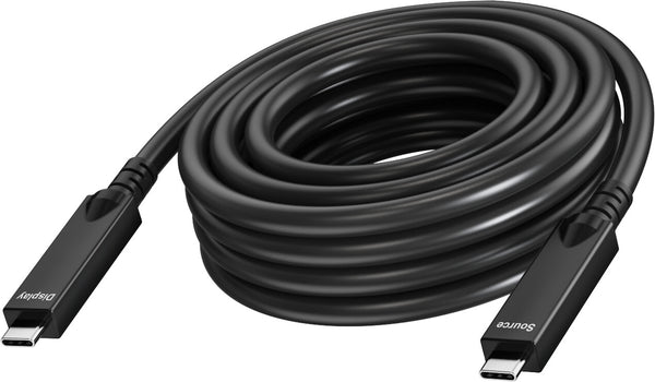 Vision TC 15MUSBC/BL USB cable 15 m USB C Black