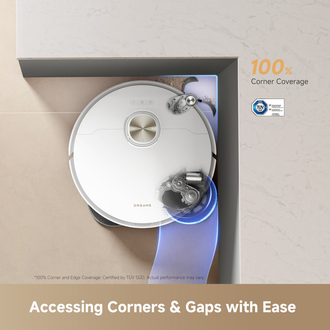 Dreame L50s Pro Ultra White smart robot vacuum & mop - image 5