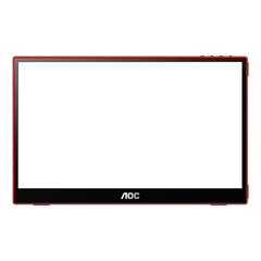 AOC 16G3 portable TV/monitor Portable monitor Black, Red 39.6 cm (15.6