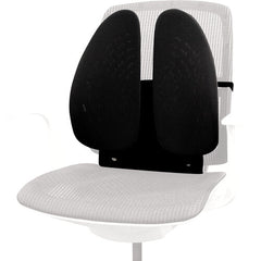 Fellowes Back Support for Office Chair - Back Angel Office Chair Back Support with 7 Height Adjustments - H37.94 x W43.97 x D13.97cm