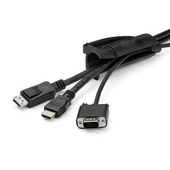 StarTech.com 1.5 m (4.9 ft.) Cable-Management Sleeve - Spiral - 45 mm (1.8 in.) Diameter