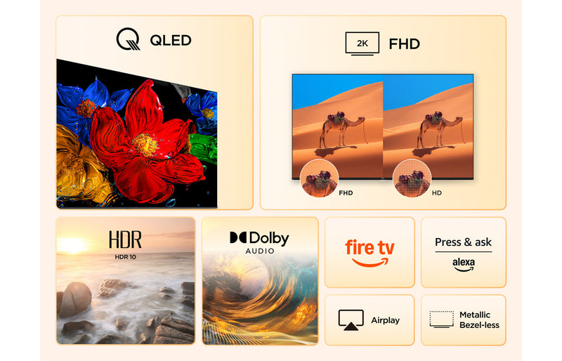 TCL SF560 QLED 43" Full HD Smart TV (43SF560K)