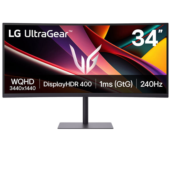 LG 34" UltraWide QHD 240Hz Monitor (34G630A-B)