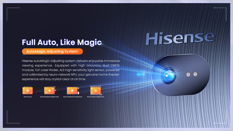 Hisense C1TUK data projector 1600 ANSI lumens UHD 4K (3840x2160) Silver