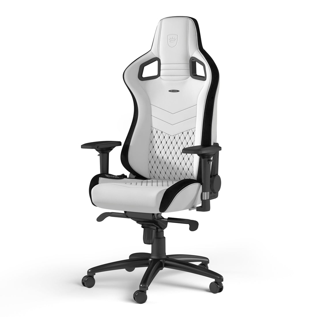 noblechairs EPIC Gaming Chair - White/Black - image 3