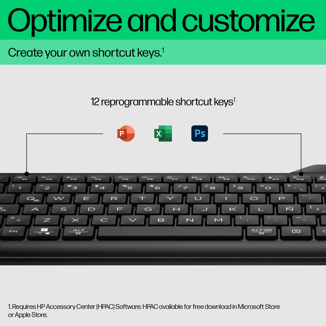 HP 475 Dual-Mode Wireless Keyboard - image 12