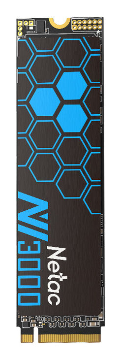 Netac NV3000 PCIe 3 x4 M.2 2280 NVMe 3D NAND SSD 500GB, R/W up to 3100/2100MB/s, with heat sink