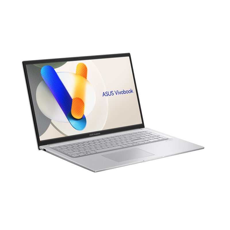 ASUS Vivobook 17 X1704VA-AU196W Intel® Core™ i7 i7-1355U Laptop 43.9 cm (17.3") Full HD 16 GB DDR4-SDRAM 1 TB SSD Wi-Fi 6 (802.11ax) Windows 11 Home Silver