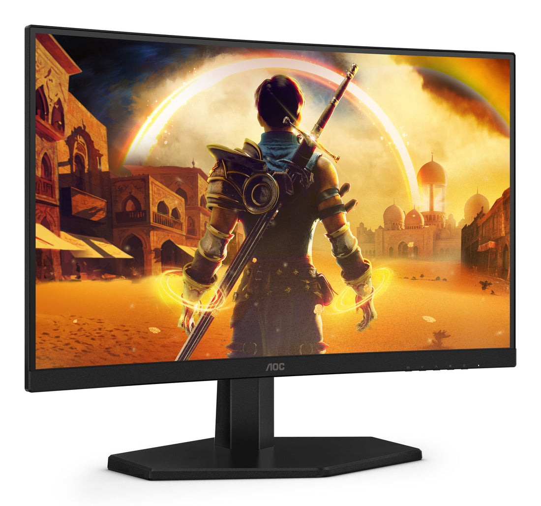 AOC G4 23.6" VA FHD 180Hz computer monitor 23.6" 1920 x 1080 pixels Full HD LCD Black, Red - image 6