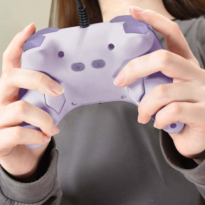 Hori HORIPAD Turbo (Cozy Lavender) for Nintendo Switch 2
