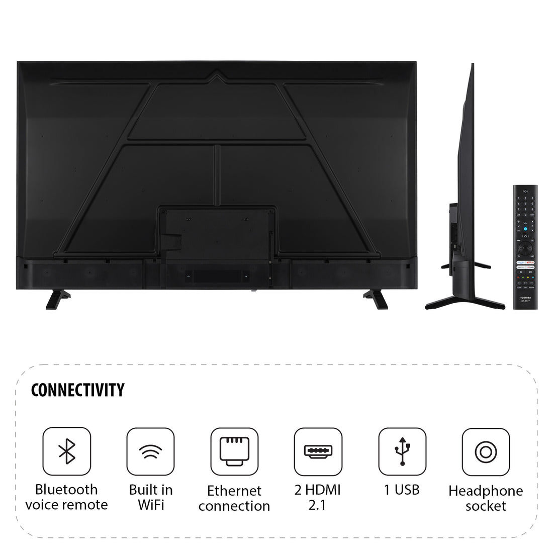 Toshiba 65UF2653DB TV 65" 4K Ultra HD Smart TV Wi-Fi Black - image 8