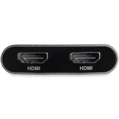 StarTech.com Thunderbolt 3 to Dual HDMI 2.0 Adapter - 4K 60Hz - Thunderbolt 3 Certified - Dual Monitor HDMI Video Converter Adapter - Mac & Windows compatible - Dual 4K Display HDMI