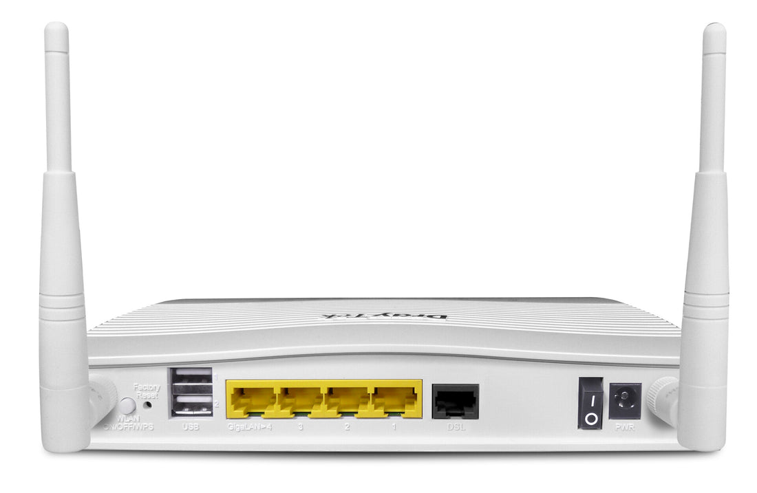 DrayTek Vigor 2766ac wireless router Gigabit Ethernet Dual-band (2.4 GHz / 5 GHz) White - image 2