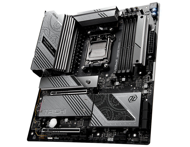 Asrock 90-MXBPA0-A0UAYZ motherboard AMD X870 Socket AM5 Extended ATX