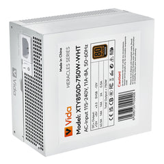 VIDA Heracles power supply unit 750 W 20+4 pin ATX ATX White