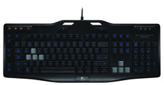 Logitech G105 keyboard Gaming USB Russian Black