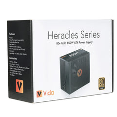 VIDA Heracles power supply unit 850 W 20+4 pin ATX ATX Black