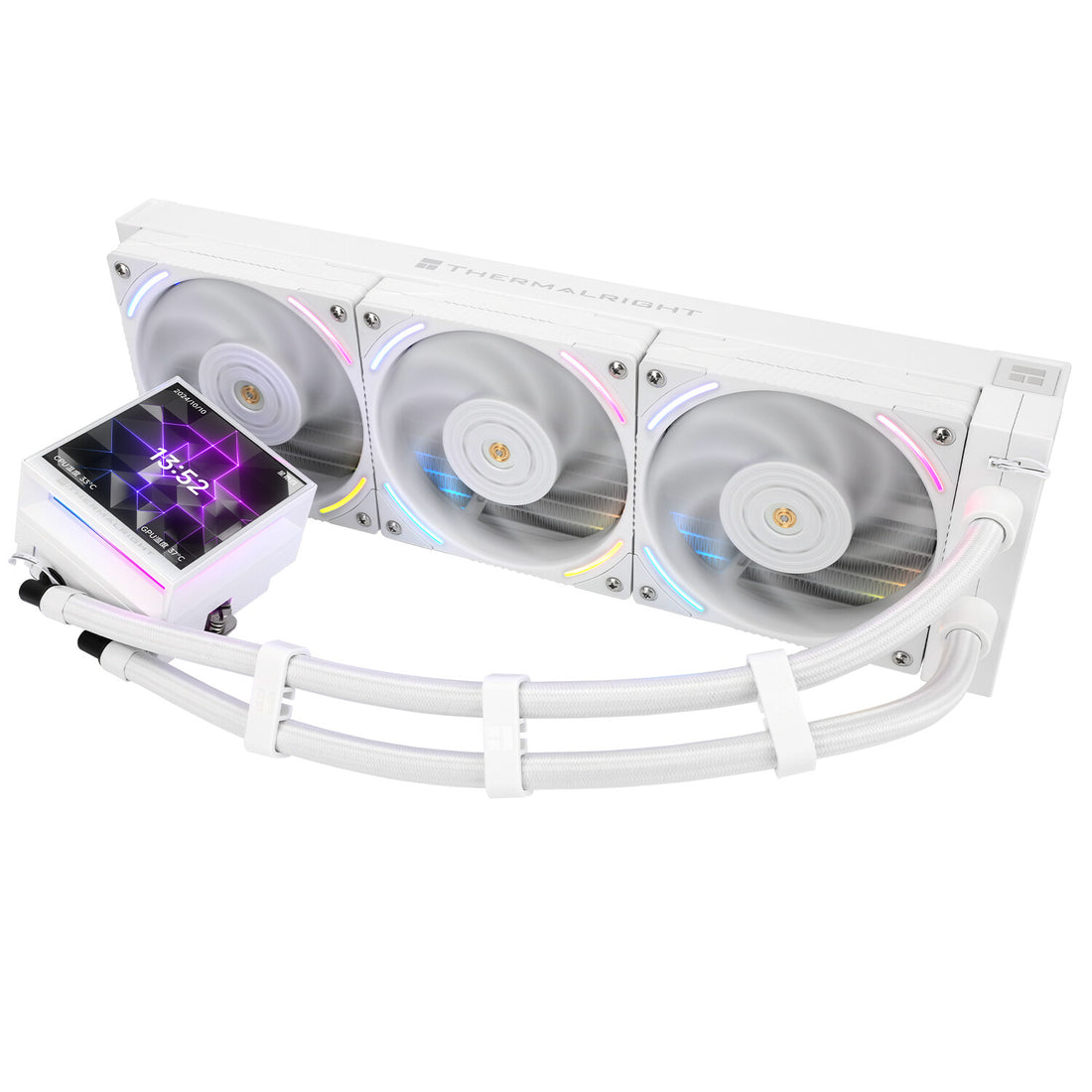 Thermalright Hyper Vision 360 ARGB White Processor Liquid cooling kit 12 cm - image 3