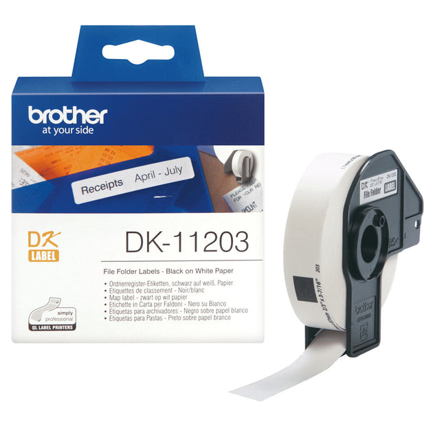 Brother File Folder Labels | Back to the Office