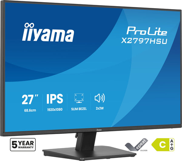 iiyama ProLite 27" Full HD 120Hz Monitor (X2797HSU-B1)