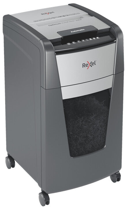Rexel Optimum AutoFeed+ 225X paper shredder Cross shredding 55 dB 23 cm Black, Silver - image 3