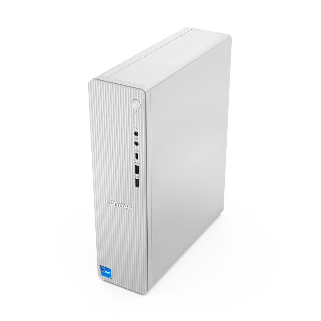 Lenovo Tower Desktop PC - Intel Core i3-14100 8Gb 512Gb SSD Windows 11 - Grey (Grade A1 - Like New)