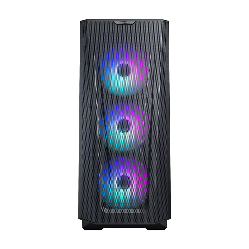 Phanteks G360A Midi Tower Black, Transparent
