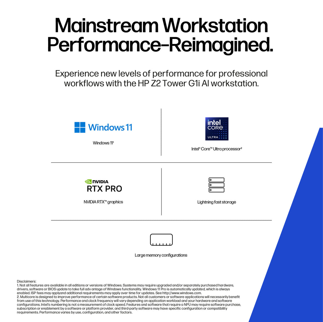 HP E66PLEA PC/workstation 265 32 GB DDR5-SDRAM 1 TB SSD Windows 11 Pro Tower AI Workstation, AI PC Black - image 9