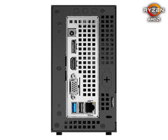 Asrock DeskMini X300 1.92L sized PC Black AMD X300 Socket AM4