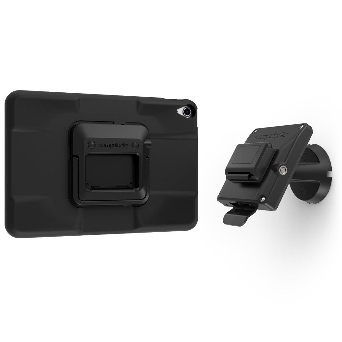 Compulocks iPad 10th-11th (A16) Gen, Mount with Cable-free Charging Bow Tilting Wall Mount Black - image 3
