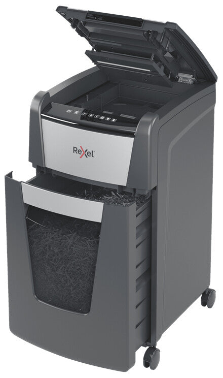 Rexel Optimum AutoFeed+ 225X paper shredder Cross shredding 55 dB 23 cm Black, Silver - image 4