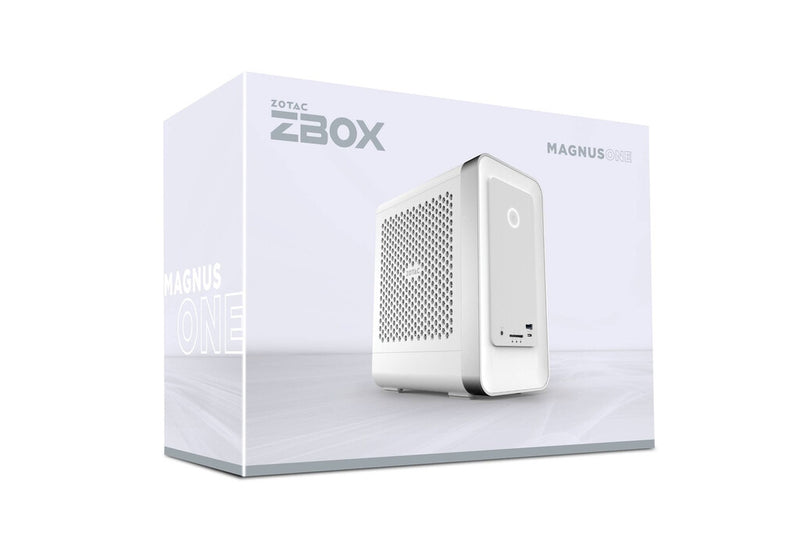 Zotac ZBOX MAGNUS ONE Intel® Core™ i7 i7-13700 16 GB DDR5-SDRAM 1 TB SSD NVIDIA GeForce RTX 4070 Windows 11 Home Mini Tower PC White