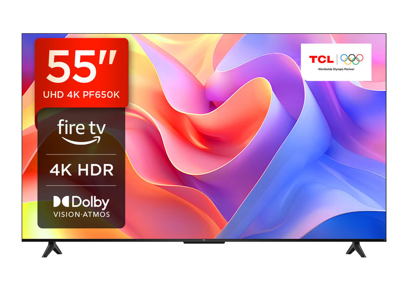 TCL 55PF650K TV 139.7 cm (55") 4K Ultra HD Smart TV Wi-Fi Titanium