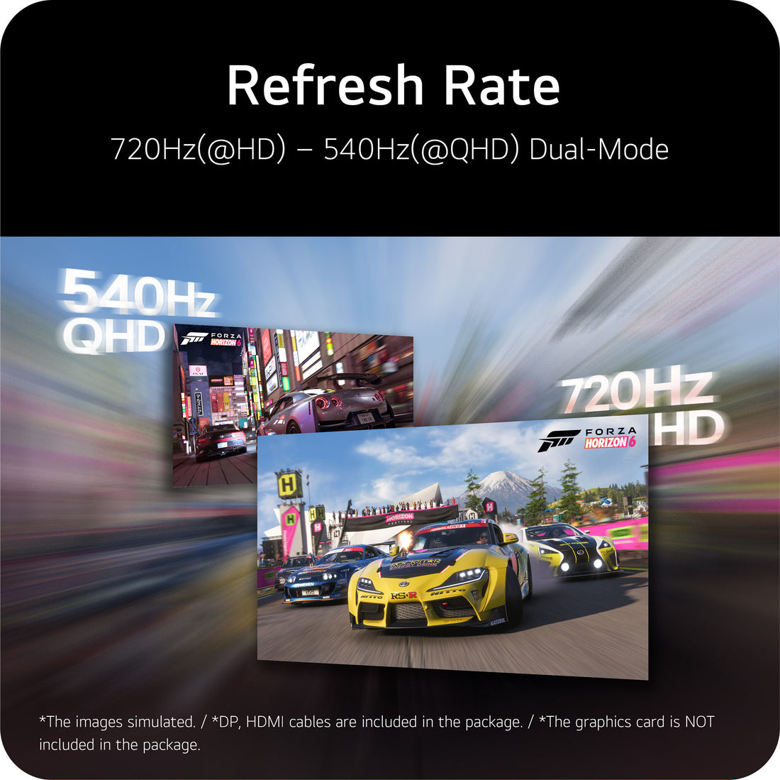 LG UltraGear GX7 WOLED 27-inch 4th Gen. QHD Gaming Monitorㅣ27GX790B with Dual-Mode(720Hz@HD, 540Hz@QHD) - image 6