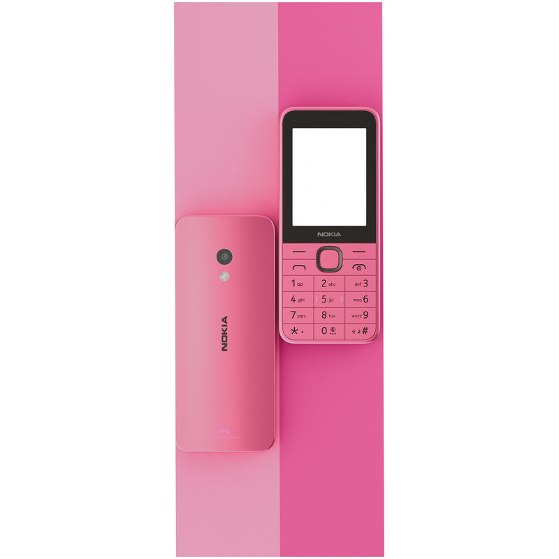 Nokia 225 (2024) - 4G, VoLTE, 2,4", 0,3MP, 64MB/128MB Pink