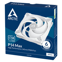 ARCTIC P14 Max (White) - 140 mm High-Speed PWM Fan