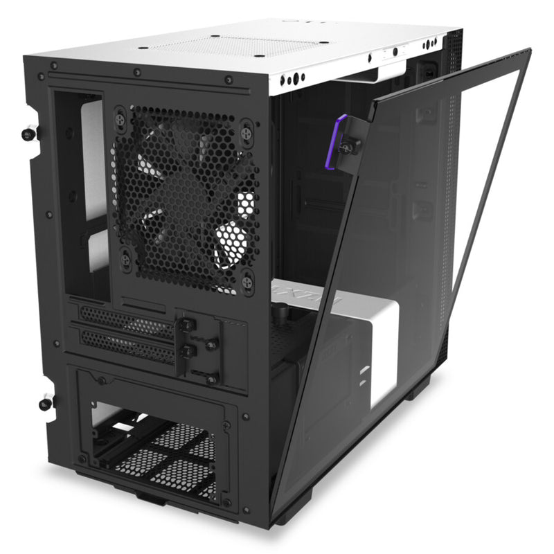 NZXT H210 Mini Tower Black, White