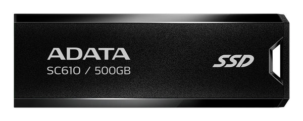 ADATA SC610 500 GB USB Type-A 3.2 Gen 2 (3.1 Gen 2) Black