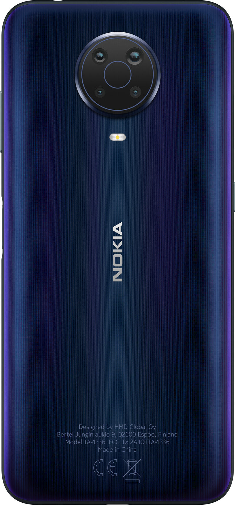 Nokia G G20 6.5 Inch Android UK SIM Free Smartphone with 4 GB RAM and 64 GB Storage (Dual SIM) - Blue